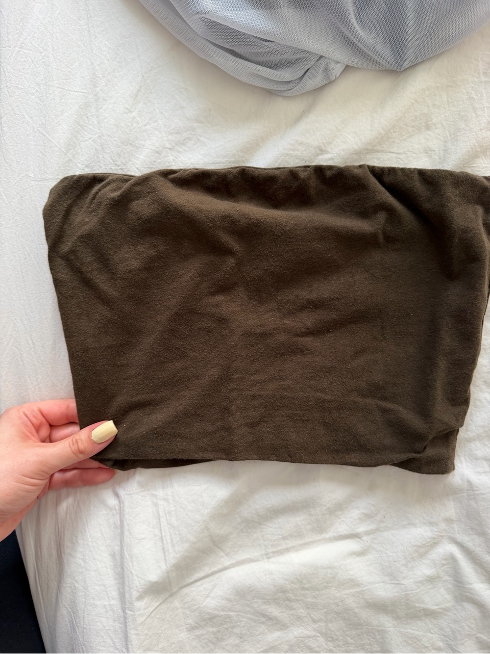 Better Be Chocolate Brown Strapless Bandeau